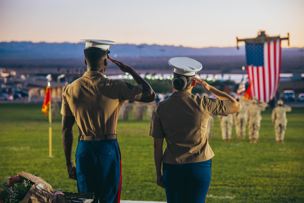 Headquarters Battalion Change of Command Ceremony