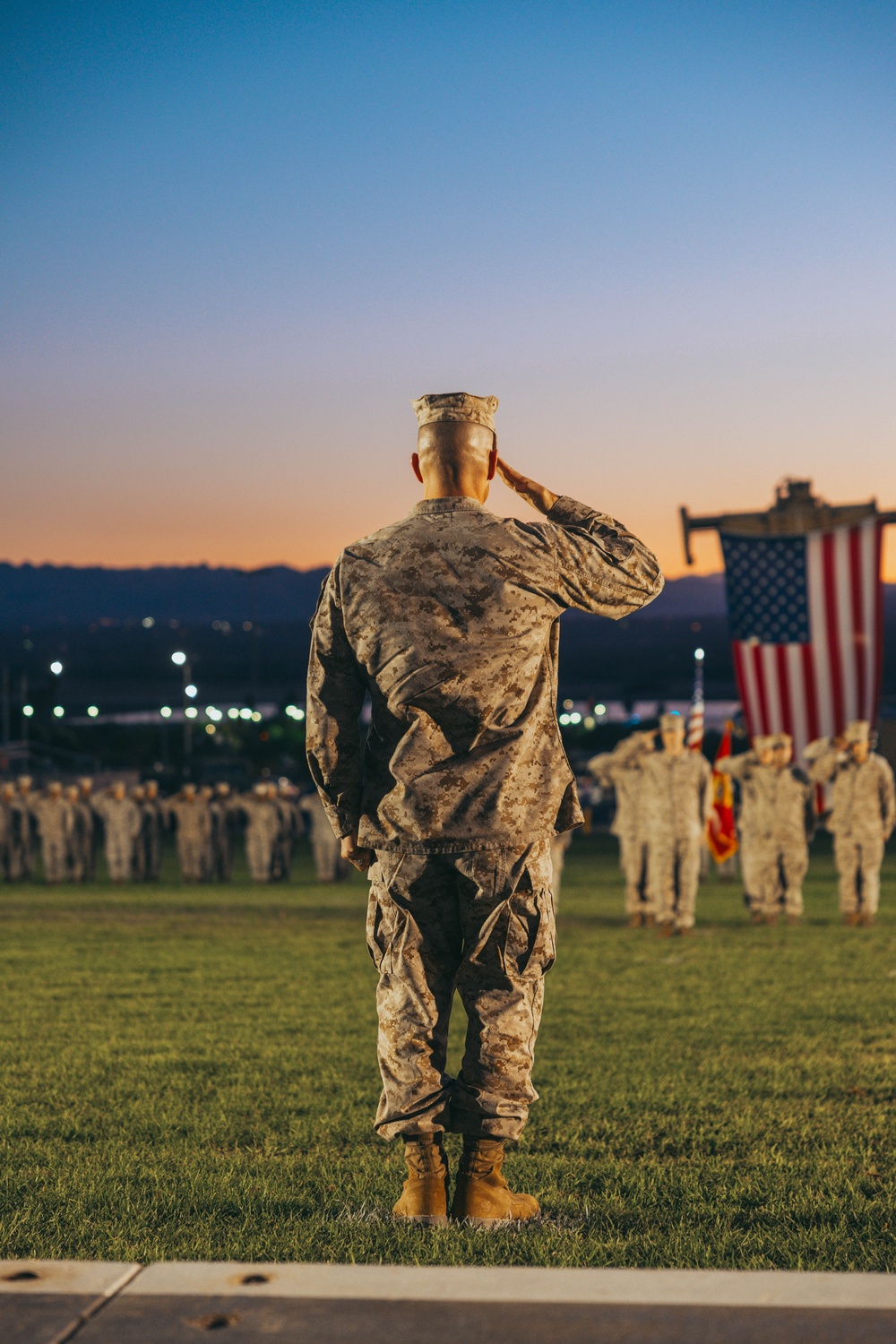 Headquarters Battalion Change of Command Ceremony 