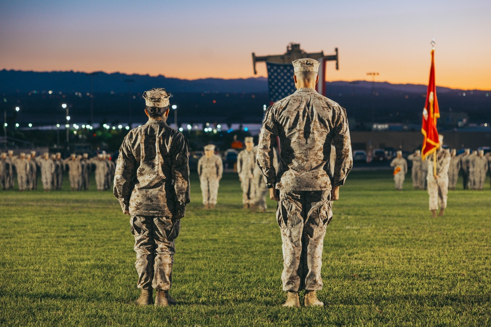 Headquarters Battalion Change of Command Ceremony