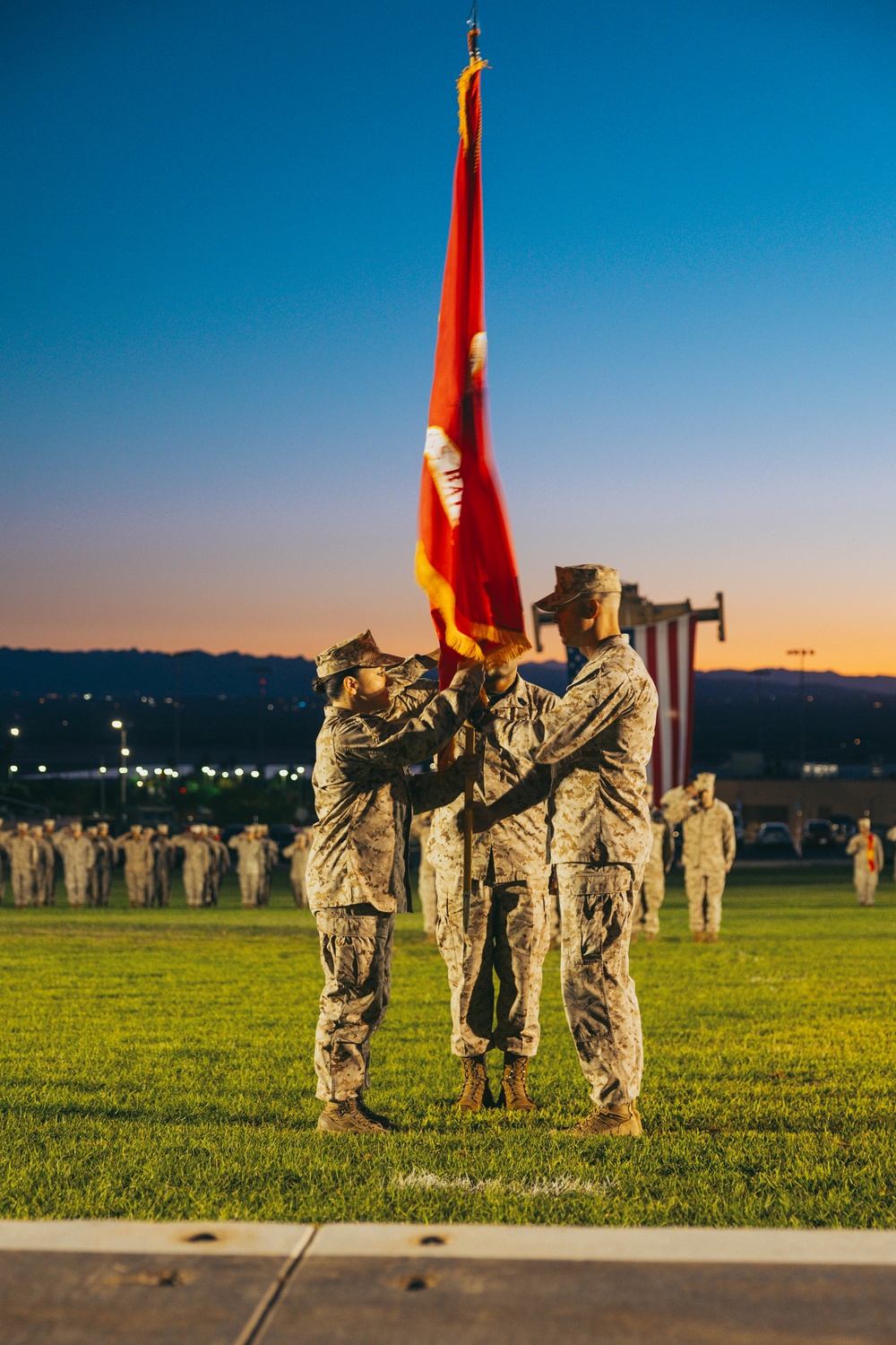 Headquarters Battalion Change of Command Ceremony