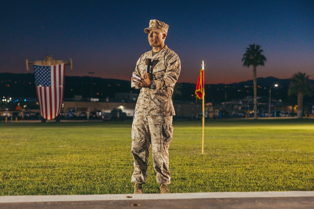 Headquarters Battalion Change of Command Ceremony