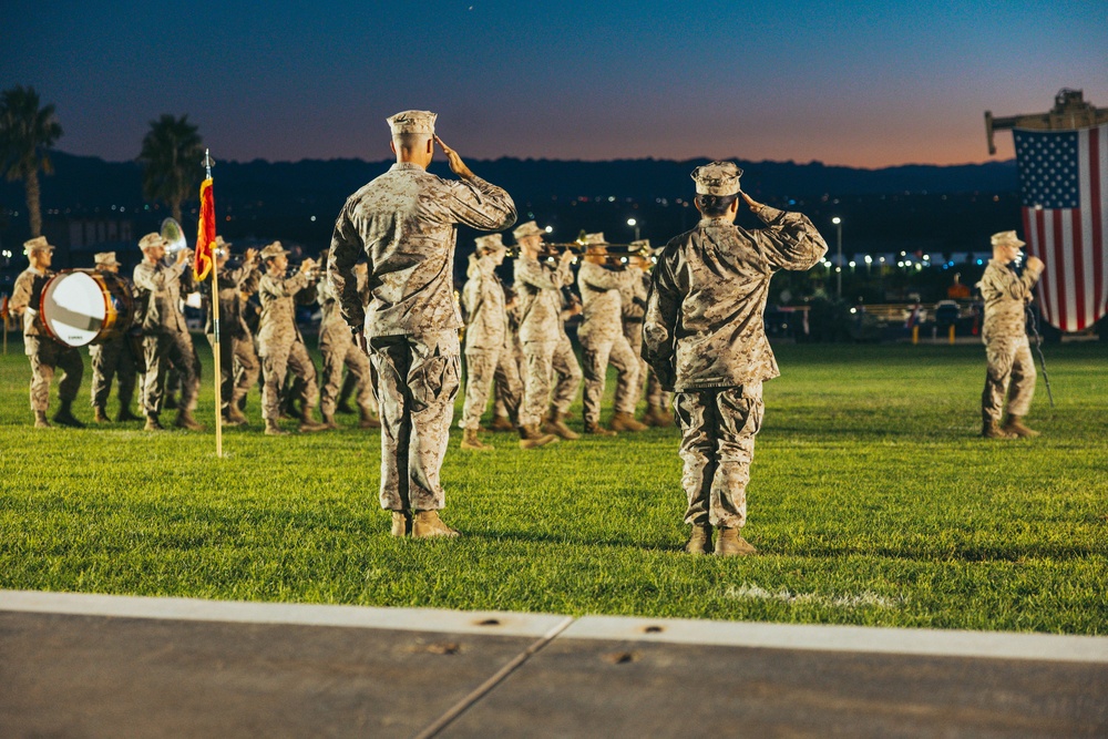 Headquarters Battalion Change of Command Ceremony 