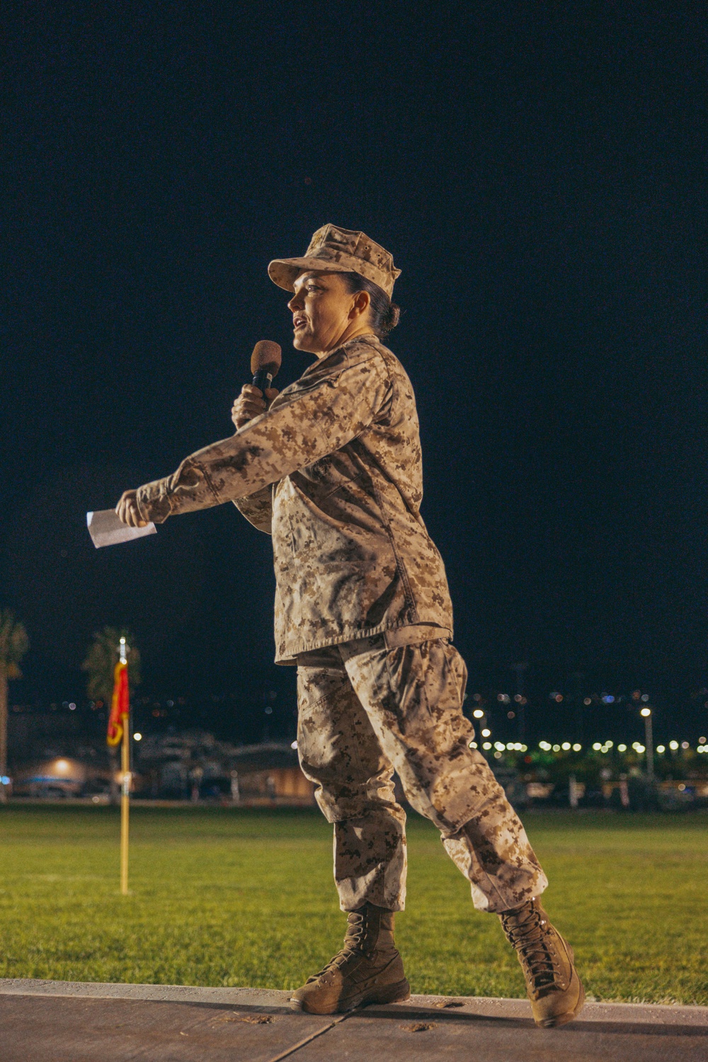 Headquarters Battalion Change of Command Ceremony