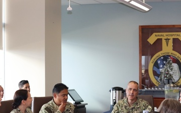 NMFP Commander visits NMRTC Camp Pendleton