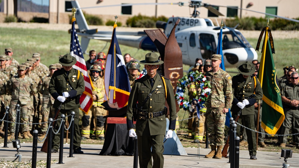 JTF-SB Soldiers participate in 9/11 Memorial with US Border Patrol