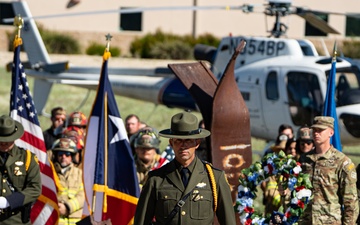 JTF-SB Soldiers participate in 9/11 Memorial with US Border Patrol
