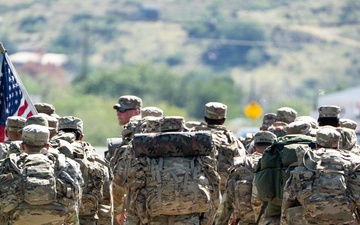 JTF-SB Soldiers participate in 9/11 Memorial with US Border Patrol