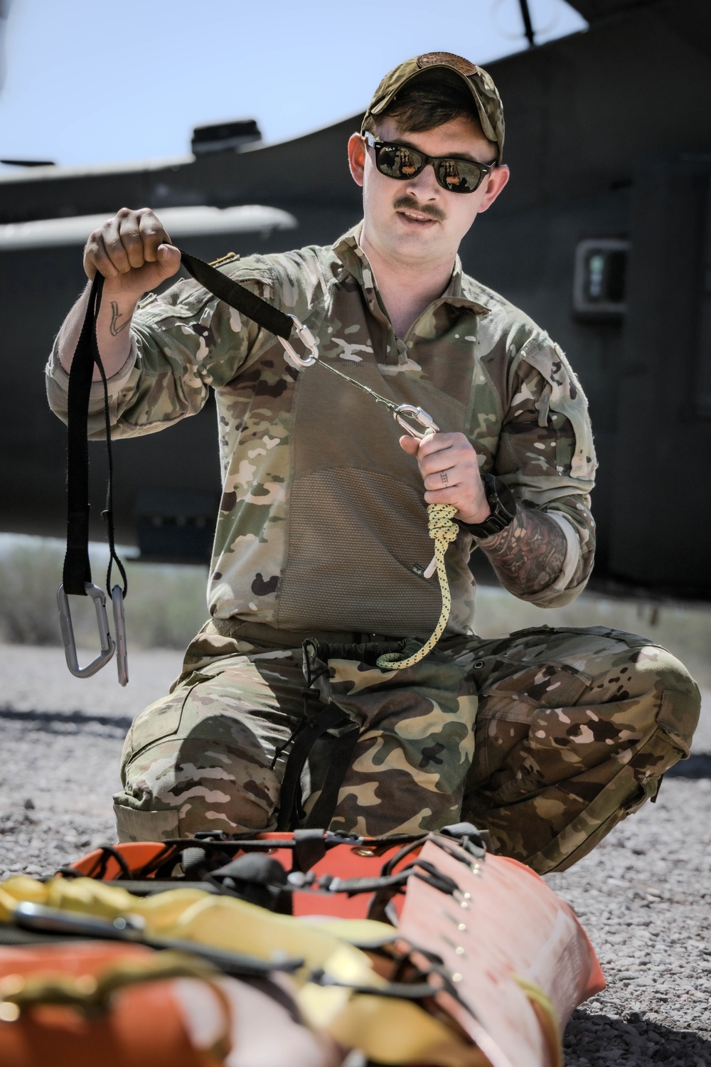 EOD Airmen Sharpen Skills During Joint MEDEVAC Exercise