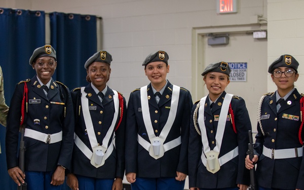 Detachment 38, 335 Signal Command (T) Departure ceremony