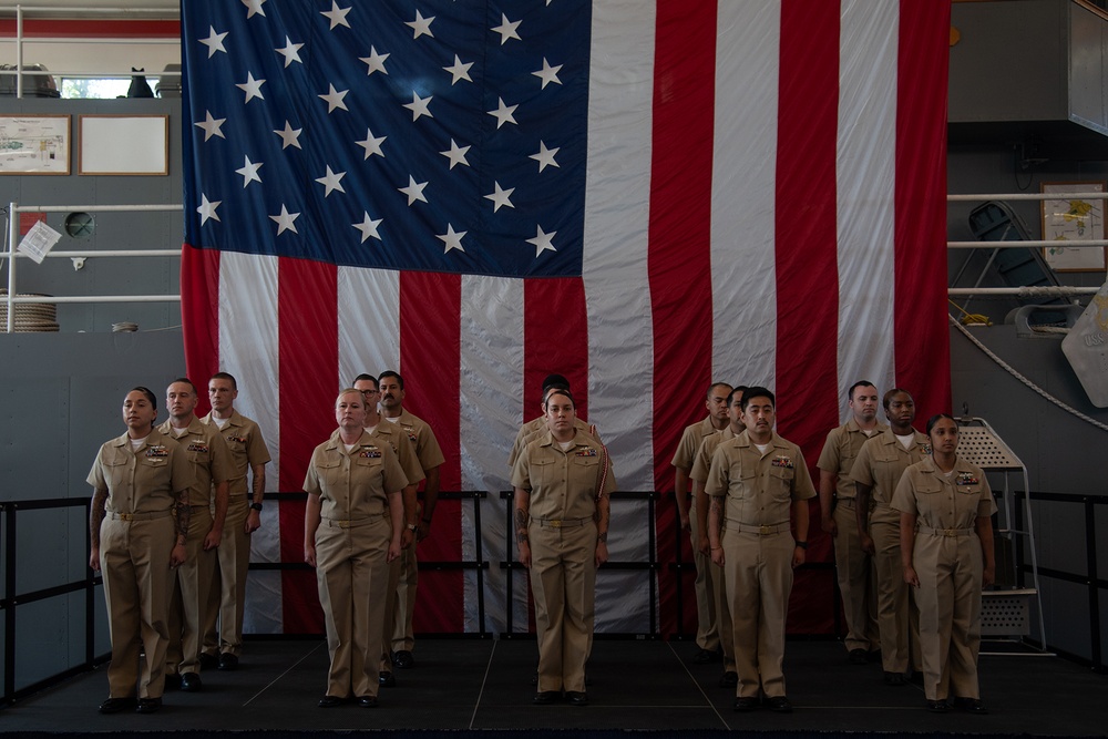 Surface Warfare Engineering Schools Command (SWESC) Holds FY-26 Chief Pinning Ceremony