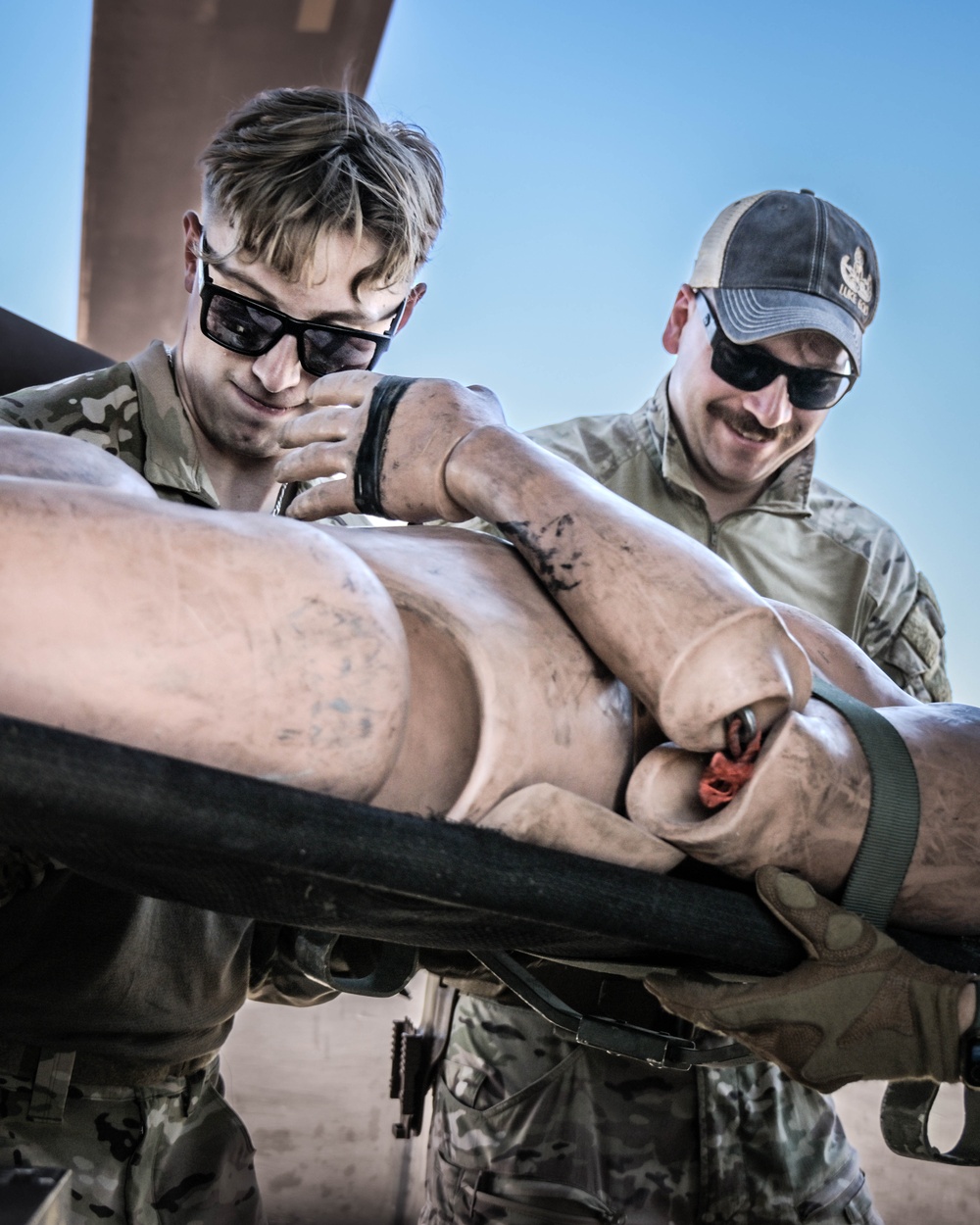 EOD Airmen Sharpen Skills During Joint MEDEVAC Exercise