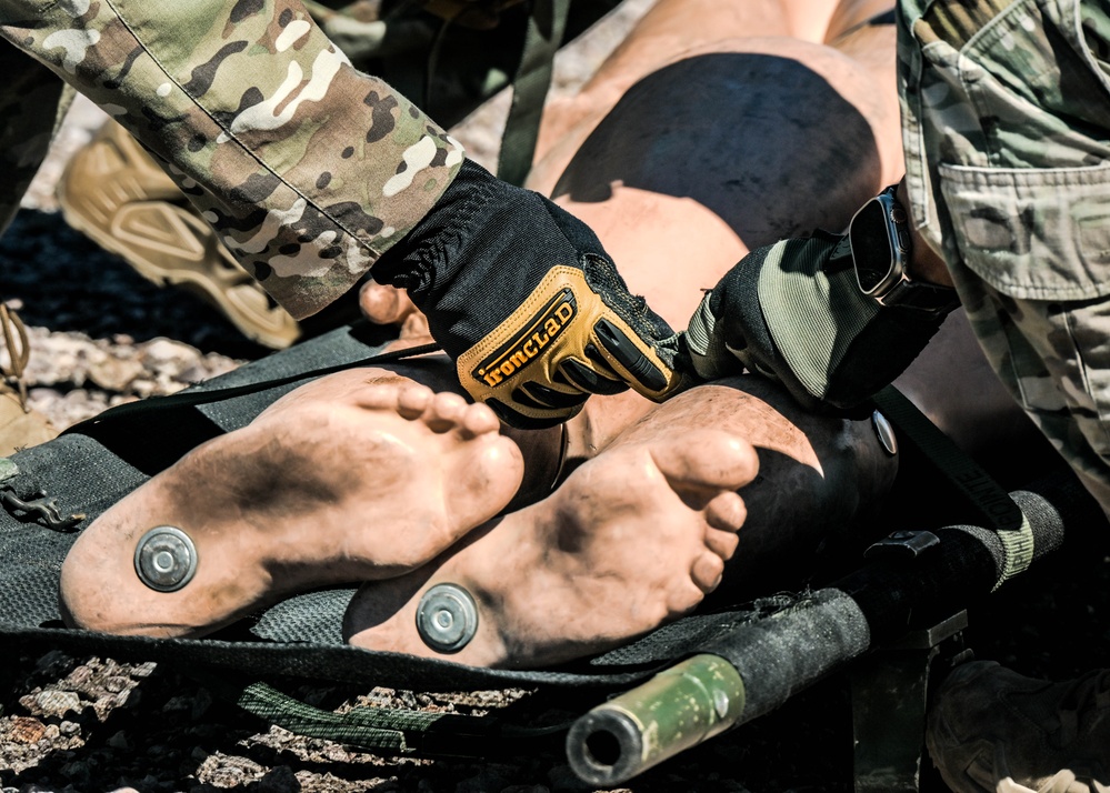 EOD Airmen Sharpen Skills During Joint MEDEVAC Exercise
