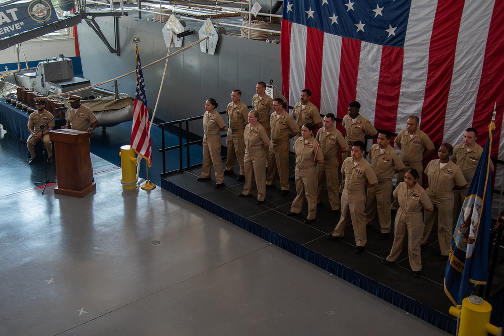 Surface Warfare Engineering Schools Command (SWESC) Holds FY-26 Chief Pinning Ceremony