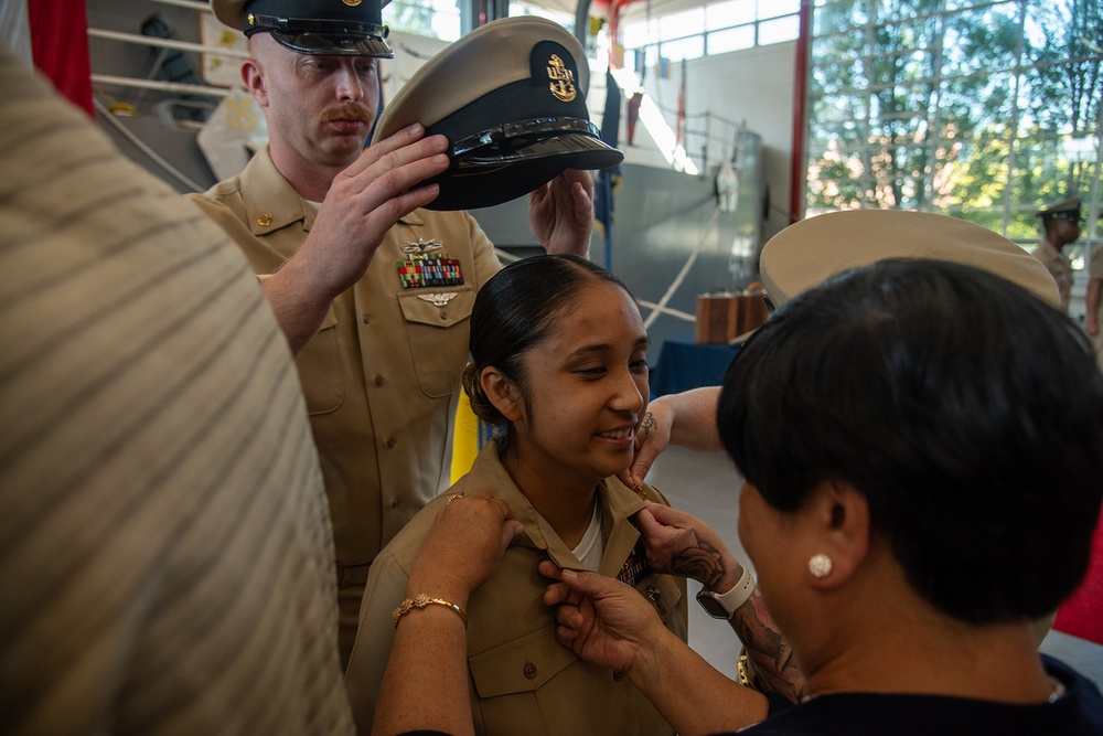 Surface Warfare Engineering Schools Command (SWESC) Holds FY-26 Chief Pinning Ceremony
