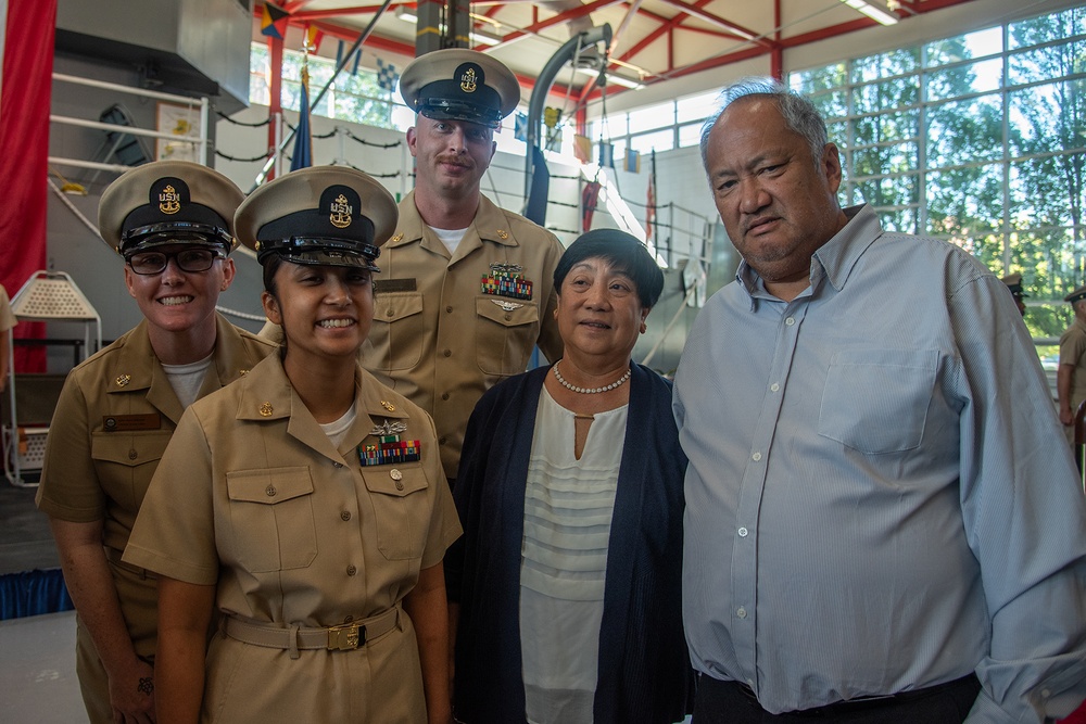 Surface Warfare Engineering Schools Command (SWESC) Holds FY-26 Chief Pinning Ceremony