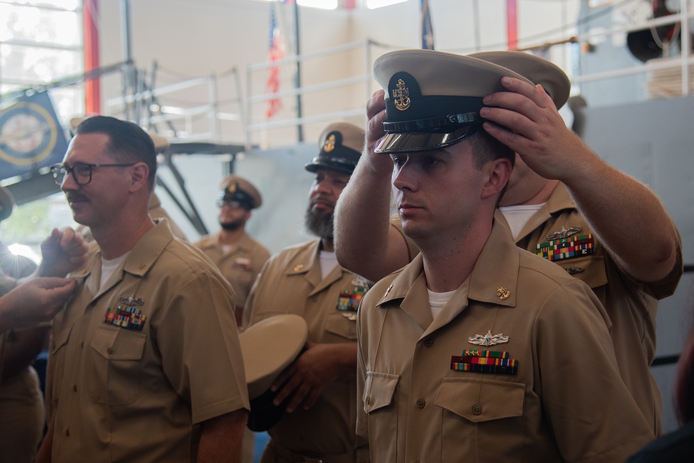 Surface Warfare Engineering Schools Command (SWESC) Holds FY-26 Chief Pinning Ceremony