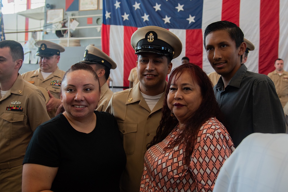 Surface Warfare Engineering Schools Command (SWESC) Holds FY-26 Chief Pinning Ceremony