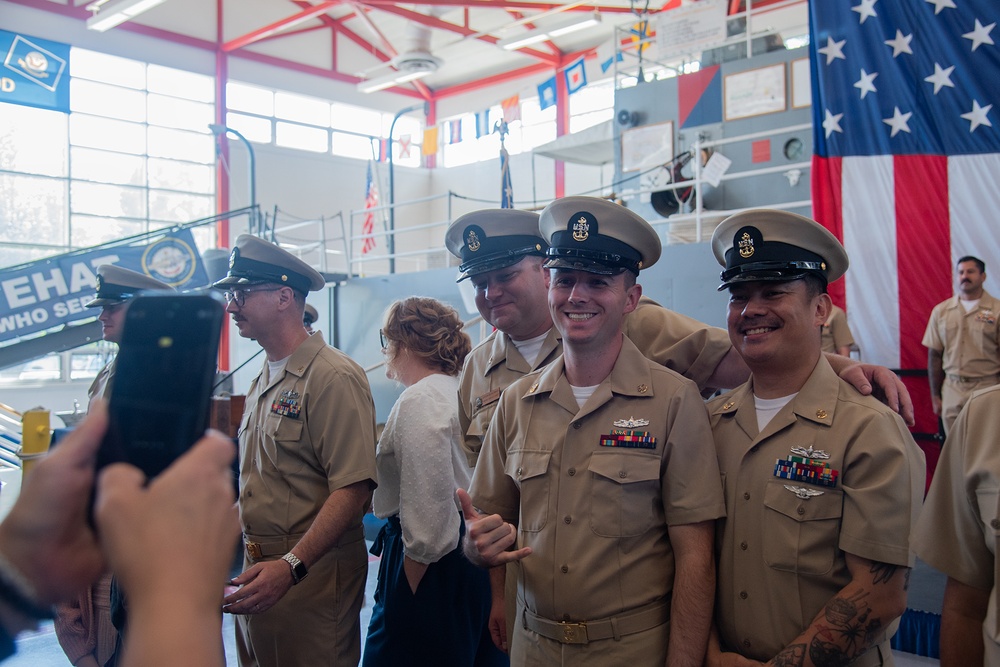 Surface Warfare Engineering Schools Command (SWESC) Holds FY-26 Chief Pinning Ceremony