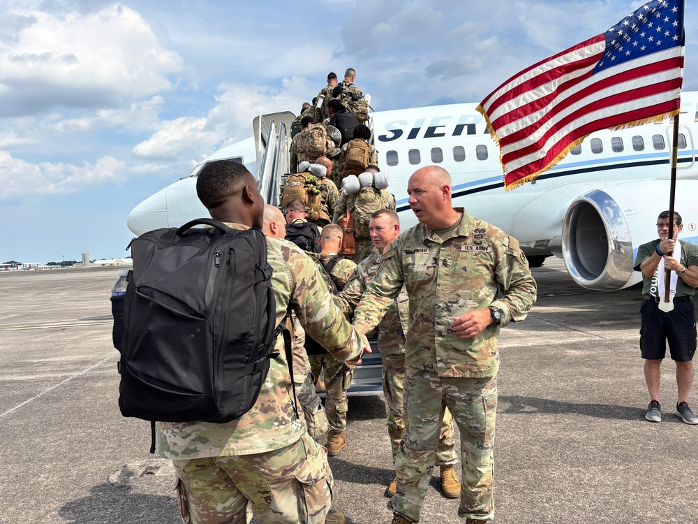 Georgia Guard Engineers Deploy in Support of USAFRICOM