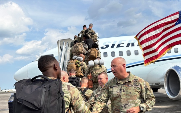Georgia Guard Engineers Deploy in Support of USAFRICOM