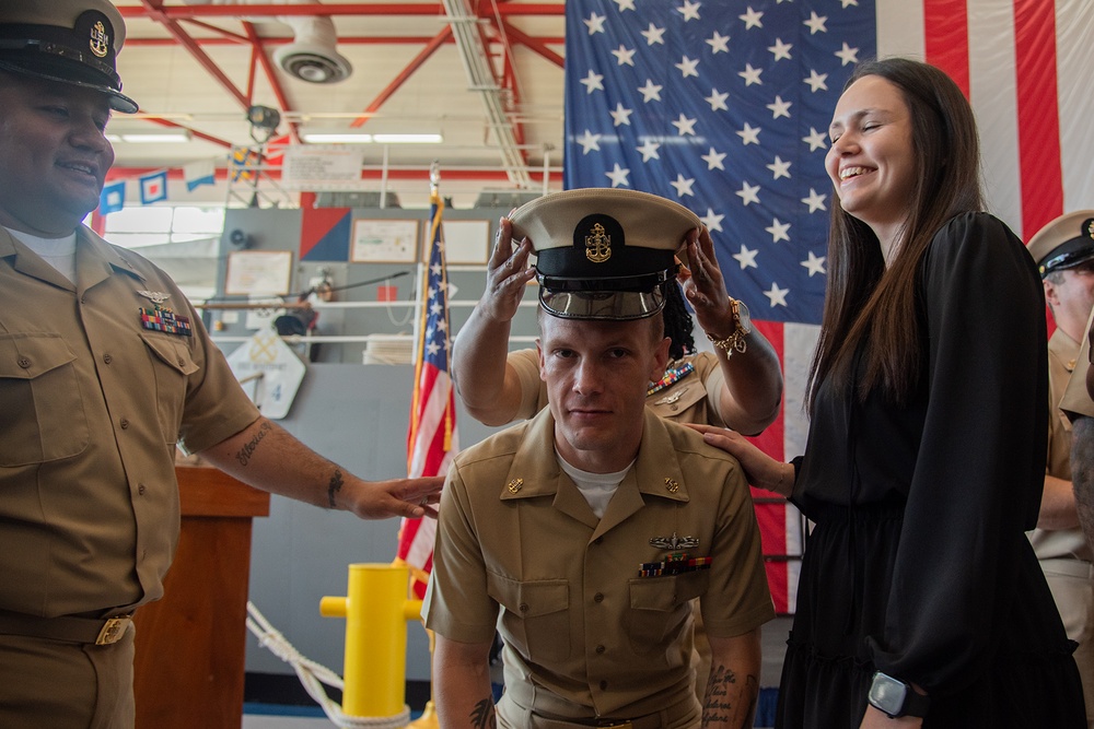 Surface Warfare Engineering Schools Command (SWESC) Holds FY-26 Chief Pinning Ceremony