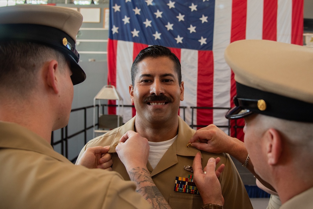 Surface Warfare Engineering Schools Command (SWESC) Holds FY-26 Chief Pinning Ceremony