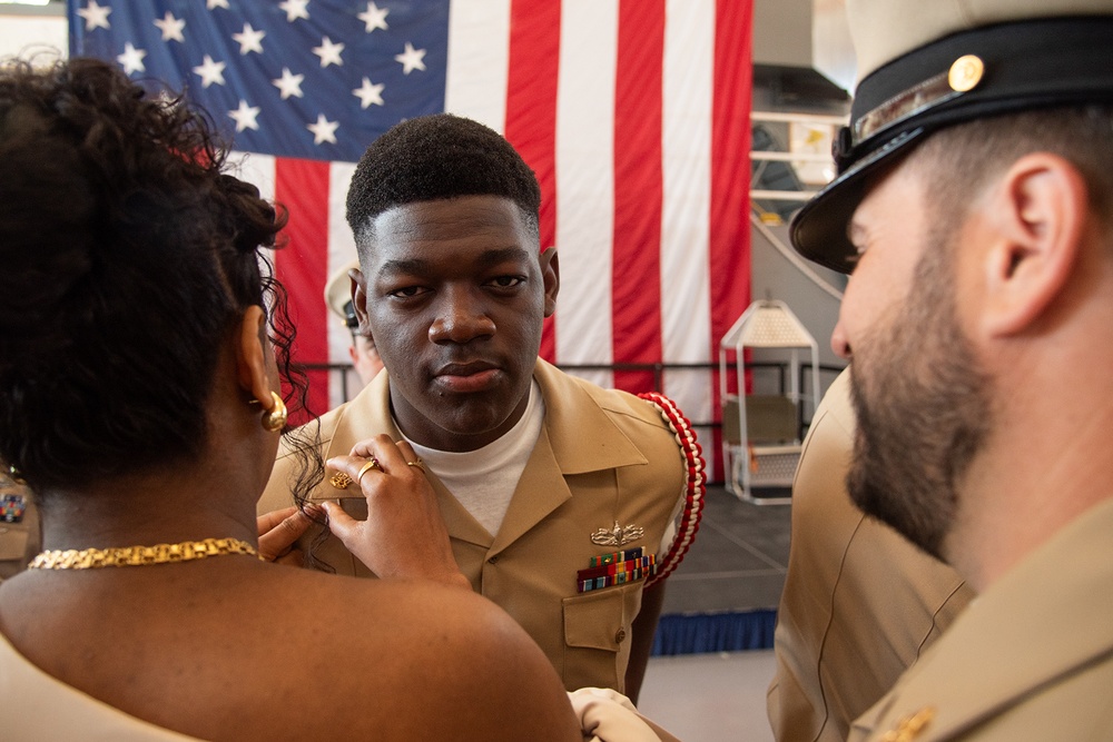 Surface Warfare Engineering Schools Command (SWESC) Holds FY-26 Chief Pinning Ceremony