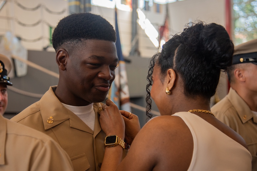 Surface Warfare Engineering Schools Command (SWESC) Holds FY-26 Chief Pinning Ceremony