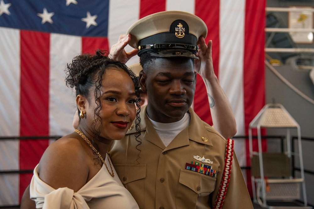 Surface Warfare Engineering Schools Command (SWESC) Holds FY-26 Chief Pinning Ceremony