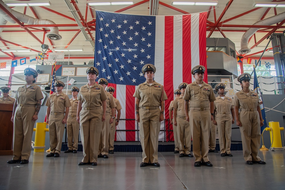 Surface Warfare Engineering Schools Command (SWESC) Holds FY-26 Chief Pinning Ceremony