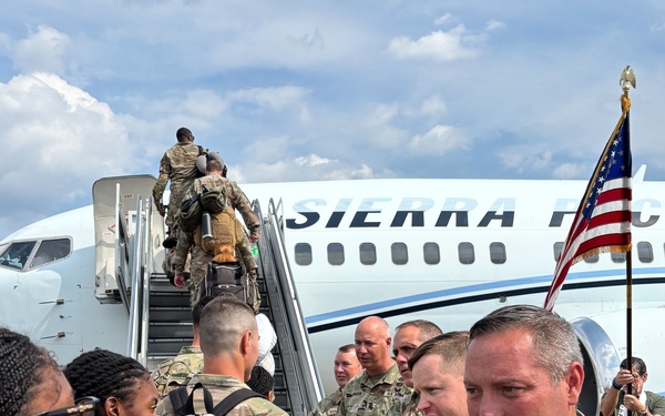 Georgia Guard Engineers Deploy in Support of USAFRICOM