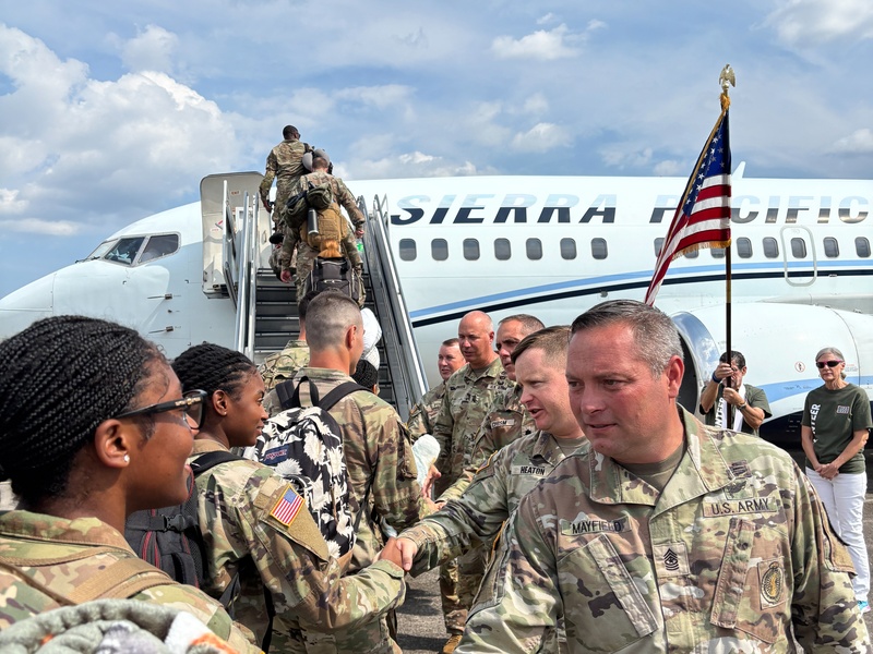Georgia Guard Engineers Deploy in Support of USAFRICOM