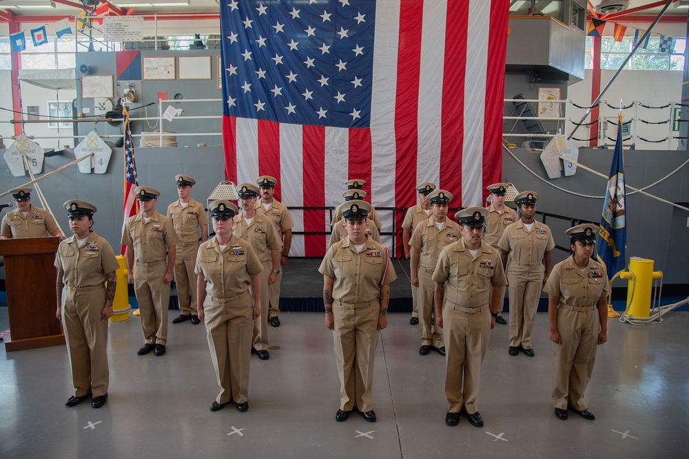 Surface Warfare Engineering Schools Command (SWESC) Holds FY-26 Chief Pinning Ceremony