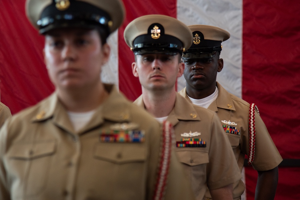 Surface Warfare Engineering Schools Command (SWESC) Holds FY-26 Chief Pinning Ceremony