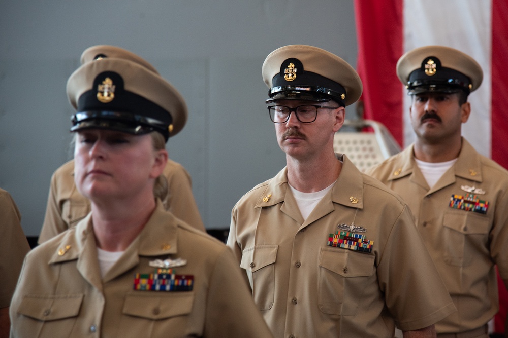 Surface Warfare Engineering Schools Command (SWESC) Holds FY-26 Chief Pinning Ceremony