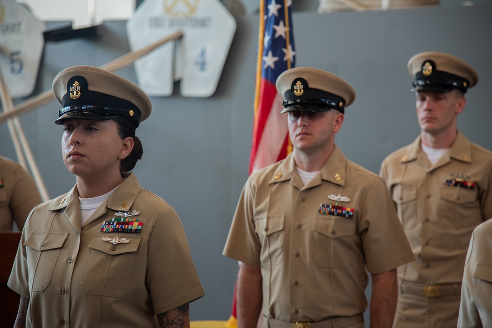 Surface Warfare Engineering Schools Command (SWESC) Holds FY-26 Chief Pinning Ceremony