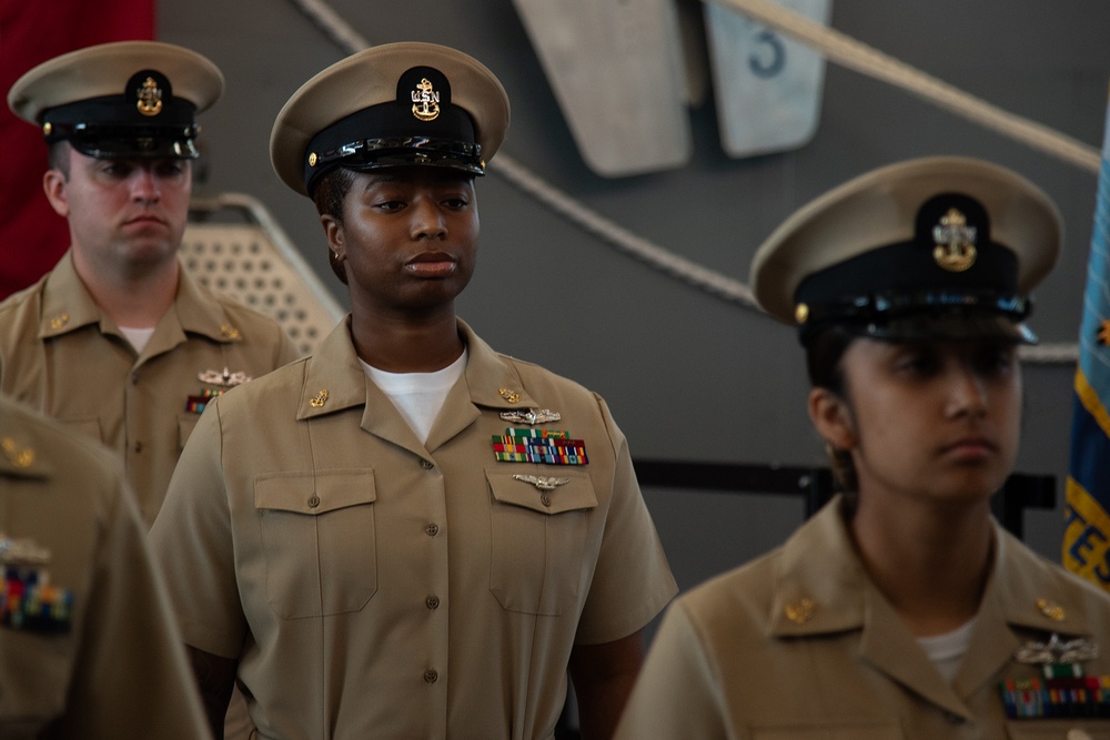 Surface Warfare Engineering Schools Command (SWESC) Holds FY-26 Chief Pinning Ceremony