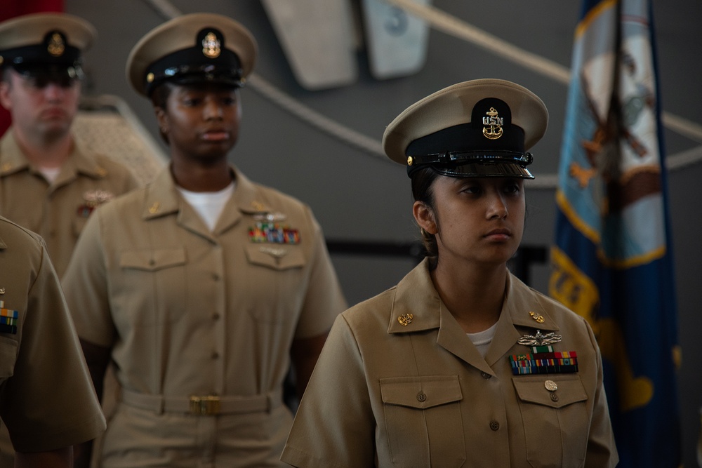 Surface Warfare Engineering Schools Command (SWESC) Holds FY-26 Chief Pinning Ceremony