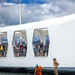 U.S. Navy removes concrete segments from USS Arizona mooring platforms
