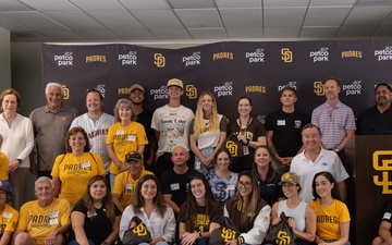 From Petco Park to the Pacific: San Diego Padres prepare care packages for VMFA-232