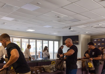 From Petco Park to the Pacific: San Diego Padres prepare care packages for VMFA-232