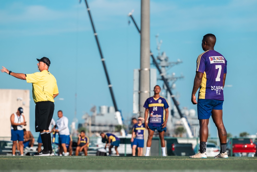 UNITAS 2025: Brazil v Ecuador Semifinals Soccer Match