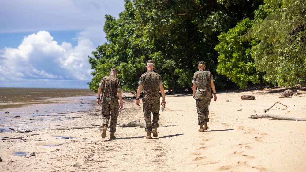 COMMARFORPAC in Palau: Historic Site Tour