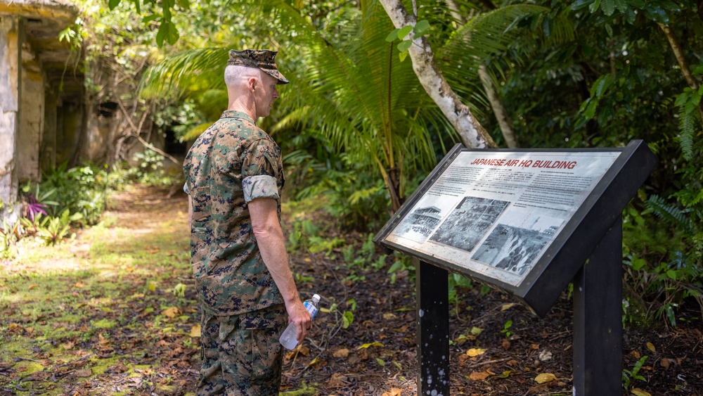 COMMARFORPAC in Palau: Historic Site Tour