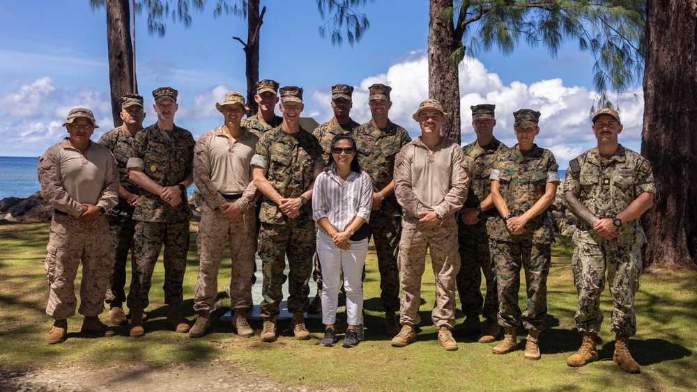 COMMARFORPAC in Palau: Historic Site Tour