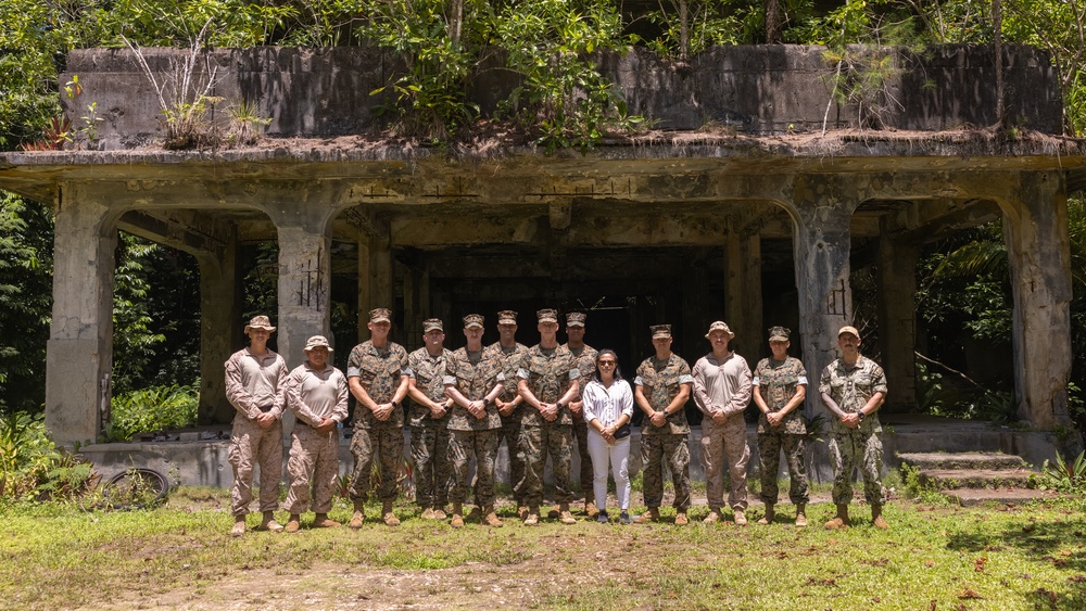 COMMARFORPAC in Palau: Historic Site Tour
