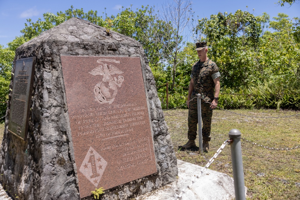 COMMARFORPAC in Palau: Historic Site Tour