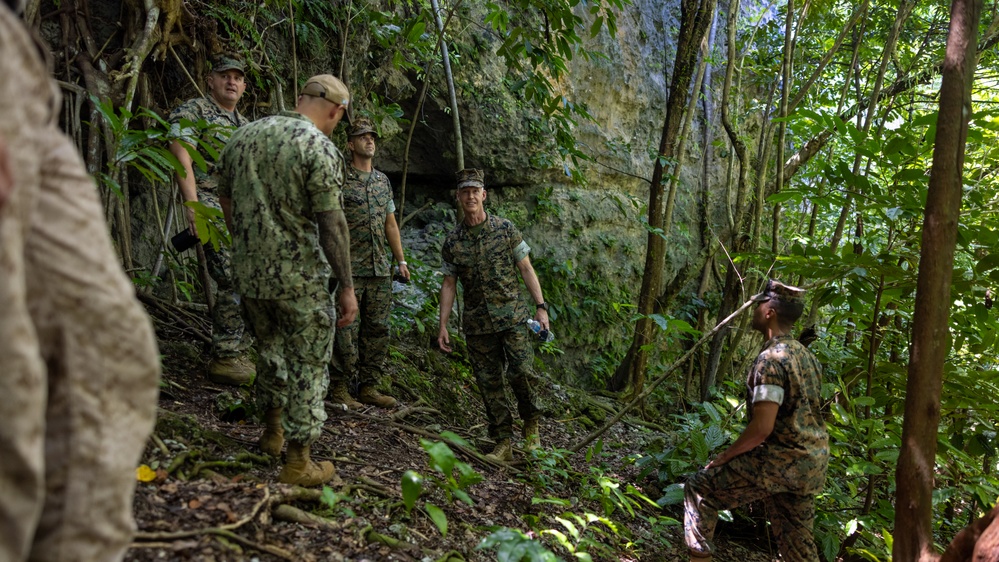 COMMARFORPAC in Palau: Historic Site Tour