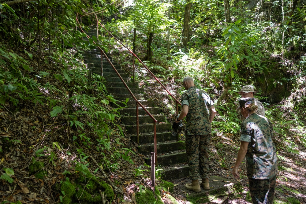 COMMARFORPAC in Palau: Historic Site Tour