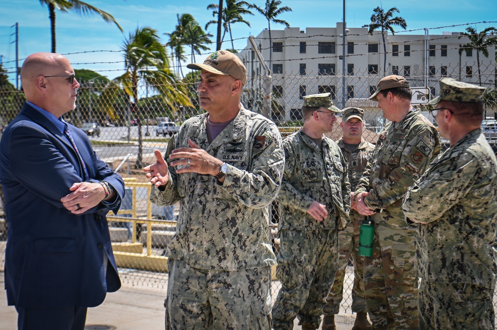 Hon. Dale Marks, Assistant Secretary of Defense (EI&amp;E), visits Joint Base Pearl Harbor-Hickam